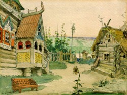 В. Васнецов. Эскиз к постановке 1885 года